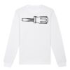  Sweat-shirt unisexe a col rond BIO Vignette