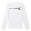  Sweat-shirt unisexe a col rond BIO Vignette