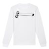  Sweat-shirt unisexe a col rond BIO Vignette