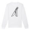  Sweat-shirt unisexe a col rond BIO Vignette