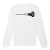  Sweat-shirt unisexe a col rond BIO Vignette
