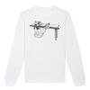  Sweat-shirt unisexe a col rond BIO Vignette