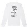  Sweat-shirt unisexe a col rond BIO Vignette