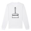  Sweat-shirt unisexe a col rond BIO Vignette