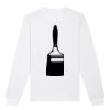  Sweat-shirt unisexe a col rond BIO Vignette