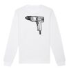  Sweat-shirt unisexe a col rond BIO Vignette