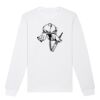  Sweat-shirt unisexe a col rond BIO Vignette