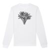  Sweat-shirt unisexe a col rond BIO Vignette