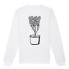  Sweat-shirt unisexe a col rond BIO Vignette