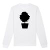  Sweat-shirt unisexe a col rond BIO Vignette
