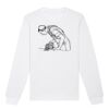  Sweat-shirt unisexe a col rond BIO Vignette