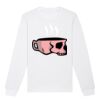  Sweat-shirt unisexe a col rond BIO Vignette