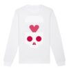  Sweat-shirt unisexe a col rond BIO Vignette