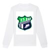  Sweat-shirt unisexe a col rond BIO Vignette