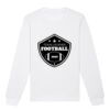  Sweat-shirt unisexe a col rond BIO Vignette