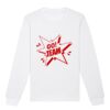  Sweat-shirt unisexe a col rond BIO Vignette