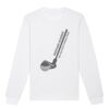  Sweat-shirt unisexe a col rond BIO Vignette