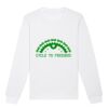  Sweat-shirt unisexe a col rond BIO Vignette