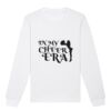  Sweat-shirt unisexe a col rond BIO Vignette