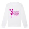  Sweat-shirt unisexe a col rond BIO Vignette