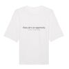 T-shirt oversize unisexe BIO Vignette
