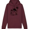 Sweatshirt a capuche unisexe BIO Vignette
