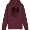 Sweatshirt a capuche unisexe BIO Vignette
