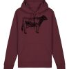 Sweatshirt a capuche unisexe BIO Vignette