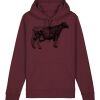 Sweatshirt a capuche unisexe BIO Vignette