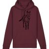 Sweatshirt a capuche unisexe BIO Vignette