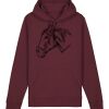 Sweatshirt a capuche unisexe BIO Vignette