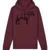Sweatshirt a capuche unisexe BIO Vignette