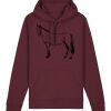 Sweatshirt a capuche unisexe BIO Vignette