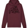 Sweatshirt a capuche unisexe BIO Vignette