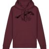 Sweatshirt a capuche unisexe BIO Vignette