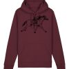 Sweatshirt a capuche unisexe BIO Vignette