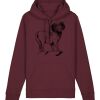 Sweatshirt a capuche unisexe BIO Vignette