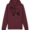 Sweatshirt a capuche unisexe BIO Vignette