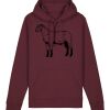 Sweatshirt a capuche unisexe BIO Vignette