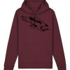 Sweatshirt a capuche unisexe BIO Vignette