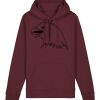 Sweatshirt a capuche unisexe BIO Vignette