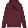 Sweatshirt a capuche unisexe BIO Vignette