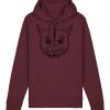 Sweatshirt a capuche unisexe BIO Vignette