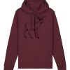 Sweatshirt a capuche unisexe BIO Vignette