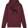 Sweatshirt a capuche unisexe BIO Vignette