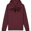 Sweatshirt a capuche unisexe BIO Vignette