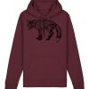 Sweatshirt a capuche unisexe BIO Vignette