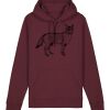 Sweatshirt a capuche unisexe BIO Vignette