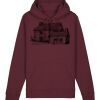 Sweatshirt a capuche unisexe BIO Vignette
