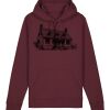 Sweatshirt a capuche unisexe BIO Vignette